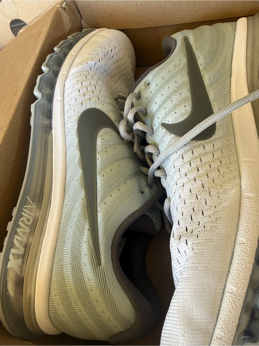 Nike Men's Running Shoes - Gray & Light Blue Mint Accents